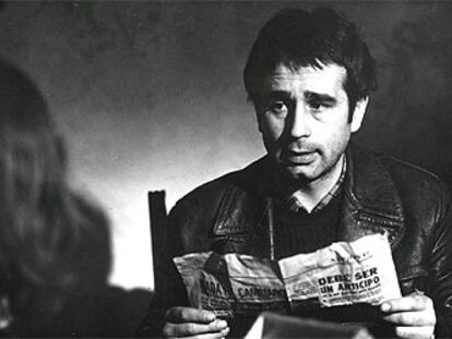 El actor Ovidi Montllor, en una imagen de <i>Furtivos,</i> de José Luis Borau.