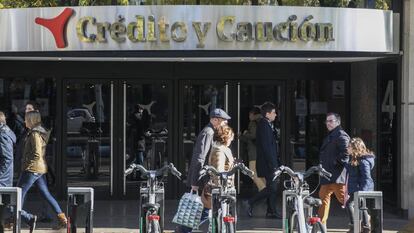 Sede de la empresa en el Paseo de la Castellana de Madrid.