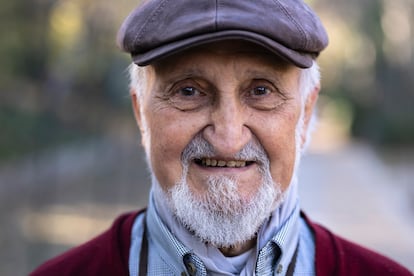 José Esquinas, en el Real Jardín Botánico-CSIC de Madrid. 