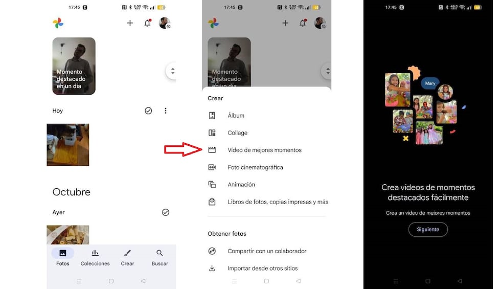 Cómo crear un vídeo de tus mejores momentos en Google Fotos con su ...