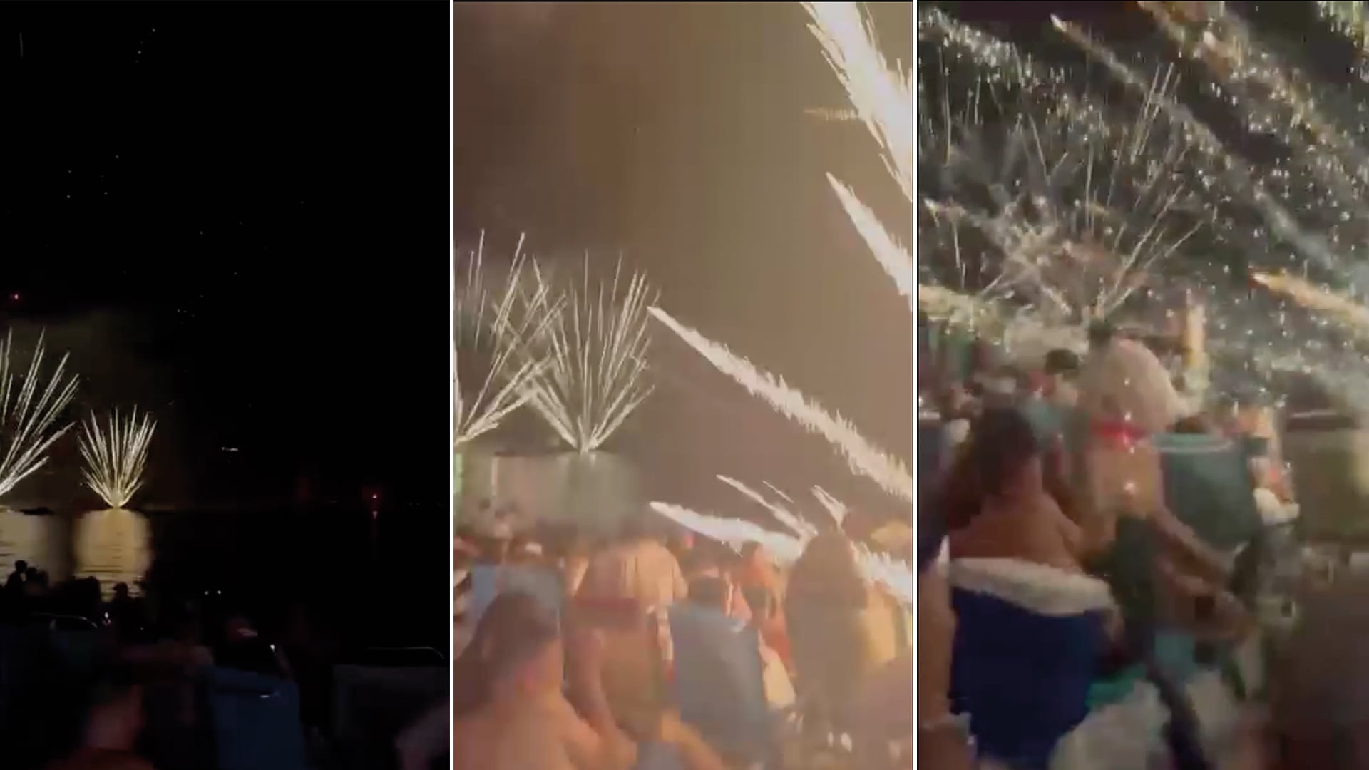 El desvío de una carcasa pirotécnica causa 27 heridos durante los fuegos artificiales del Castell de l’Olla de Altea