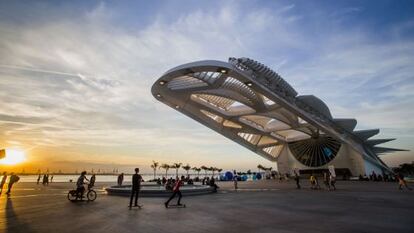 Museo do Amanh&atilde;, proyectado por Santiago Calatrava, en el paseo mar&iacute;timo de Mau&aacute;, junto al nuevo Bulevar Ol&iacute;mpico de R&iacute;o de Janeiro.