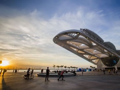 Museo do Amanh&atilde;, proyectado por Santiago Calatrava, en el paseo mar&iacute;timo de Mau&aacute;, junto al nuevo Bulevar Ol&iacute;mpico de R&iacute;o de Janeiro.