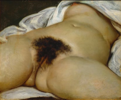 El cuadro 'El origen del mundo' de Gustave Courbet.