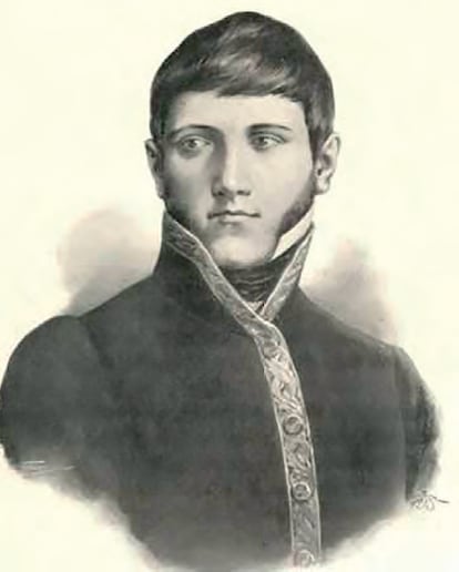 Portrait of Javier Mina.