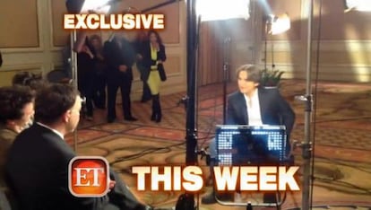 Prince Michael en su primera entrevista en el programa 'ET'.