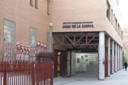 Edificio del Instituto de Educación Secundaria Juan de la Cierva. EFE/Archivo
