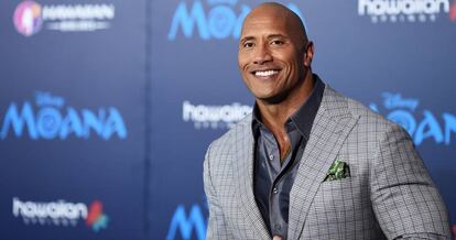 El actor Dwayne Johnson, en Los Ángeles.