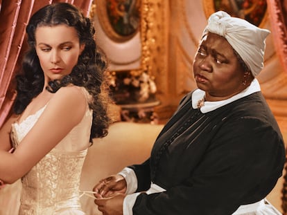 Vivien Leigh e Hattie McDaniel em ‘...E o Vento Levou’.