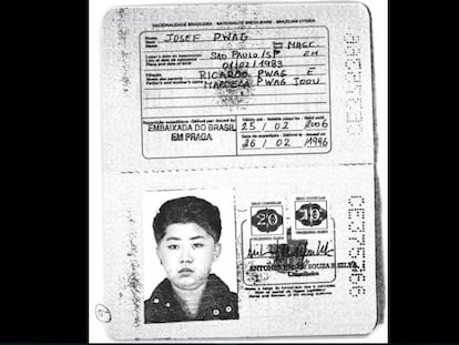 O passaporte brasileiro com a foto de Jong-un foi emitido em nome de Josef Pwag.