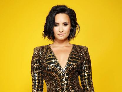 La cantante Demi Lovato.