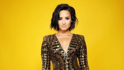 La cantante Demi Lovato.