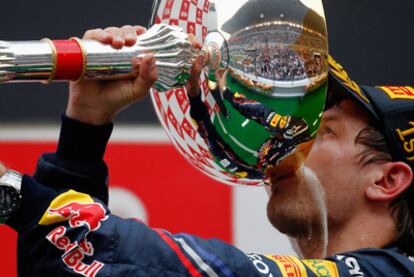 El alemán Sebastian Vettel ha vencido el primer premio de la India