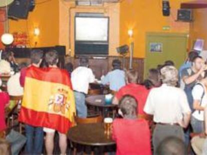 Bares y cerveceras se frotan las manos con el España-Rusia
