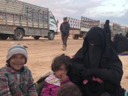 Tres mujeres, una ceutí y dos madrileñas, han sido identificadas en los campos donde se hacinan los detenidos que pertenecían al ISIS