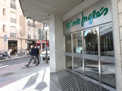 Sede central de El Corte inglés en la calle de Hermosilla 112, en Madrid