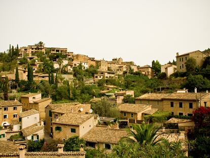 Deià, una localidad de 600 habitantes en la sierra de Tramuntana en Mallorca, en las Islas Baleares.