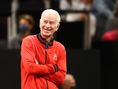 John McEnroe, durante la última edición de la Laver Cup