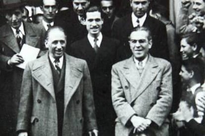 Lluís Casals i Garcia (al costat de Lluís Companys) serà una de les apagades veus de la Generació del 36 que ara es recuperarà.