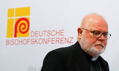 El presidente de la Conferencia Episcopal alemana, Reinhard Marx. 