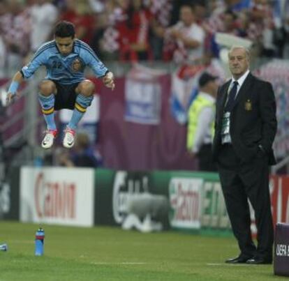 Del Bosque y Navas, antes del cambio.