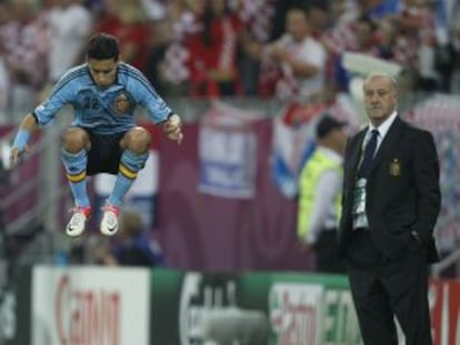 Del Bosque y Navas, antes del cambio.