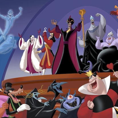 Imagen promocional del especial de villanos de 'House of Mouse'.