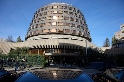 Sede del Tribunal Constitucional, en Madrid.