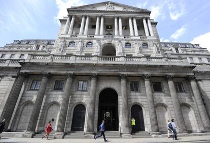 Sede del Banco de Inglaterra en Londres.