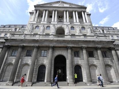 Sede del Banco de Inglaterra en Londres.