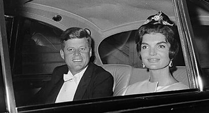 John y Jackie Kennedy.