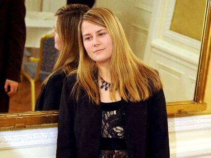 Natascha Kampusch, de 21 años.