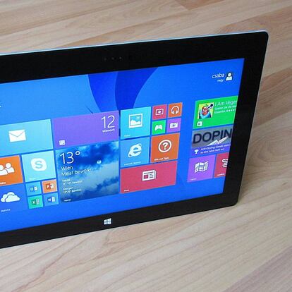 Uno de los dispositivos Microsoft Surface.