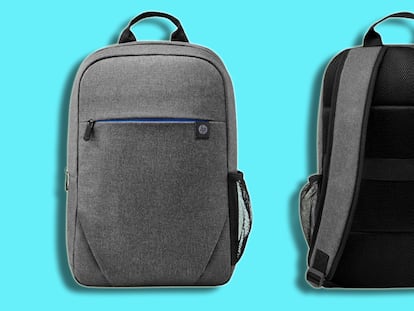 Artículo de EL PAÍS Escaparate que describe los beneficios de usar la mochila para portátiles HP Prelude.