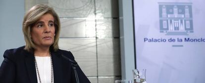 La ministra de Empleo Fátima Bañez.