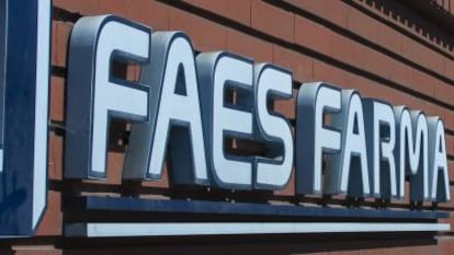 Instalaciones de Faes Farma en Leioa (Bizkaia).