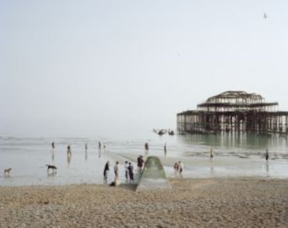 El West Pier de Brighton, en Inglaterra.