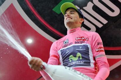 El ciclista español Beñat Intxausti Elorriaga, nuevo líder del Giro de Italia.