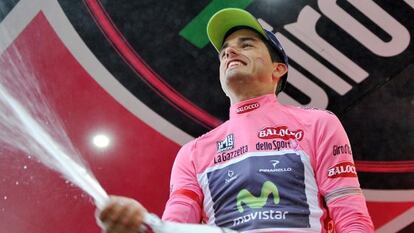 El ciclista español Beñat Intxausti Elorriaga, nuevo líder del Giro de Italia.