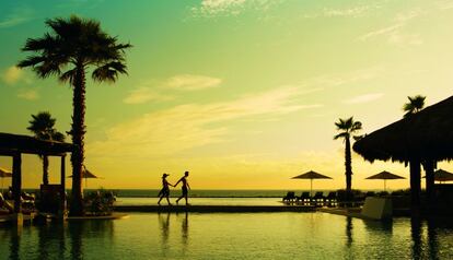 Complejo turístico de AMResorts en Playa Mujeres, al norte de Cancún.