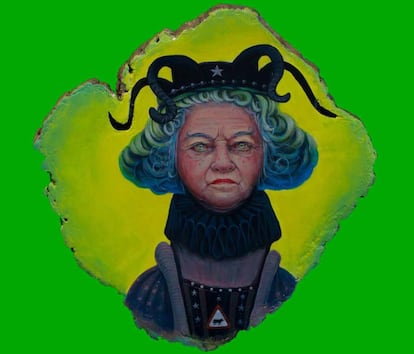 "Raíña Hathórica", de Natasha Lelenco.