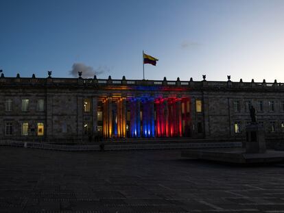 El Congreso colombiano, en Bogotá, en 2022.