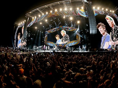 The Rolling Stones, en la Ciudad Deportiva de la Habana, en 2016.