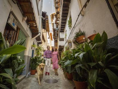 Callejuelas en Villanueva de la Vera, Cáceres.