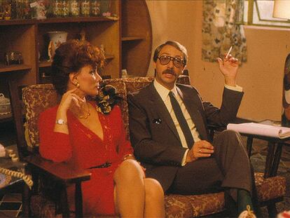 Betiana Blum y Luis Brandoni, en una imagen de <i>Esperando la carroza.</i>
