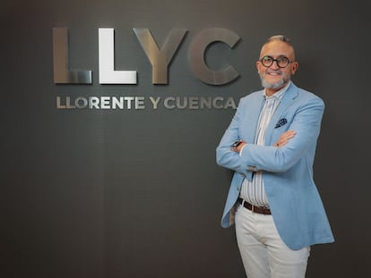 Alejandro Romero, nuevo CEO de LLYC, en una imagen cedida.