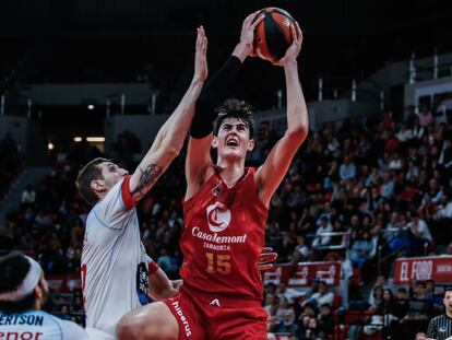 Aday Mara, contra el Obradoiro en la ACB.