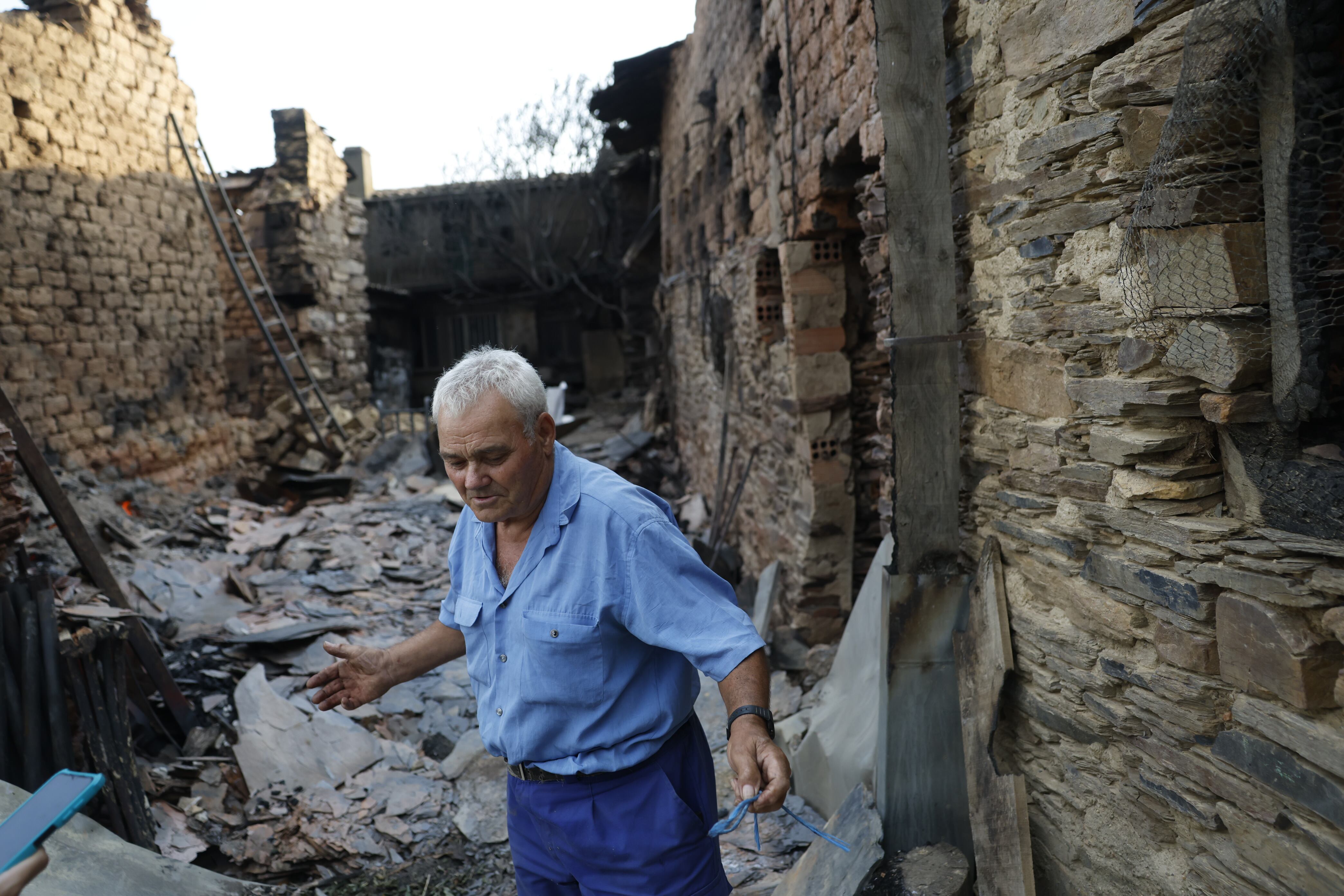 En el pueblo desalojado y fantasma de Abejera: “Fue como si salieras de una zona de guerra”