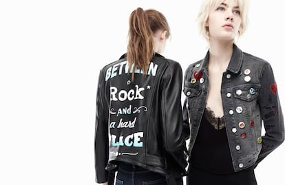 Zara se atreve con este diseño de piel que es puro rock (99,95 euros).