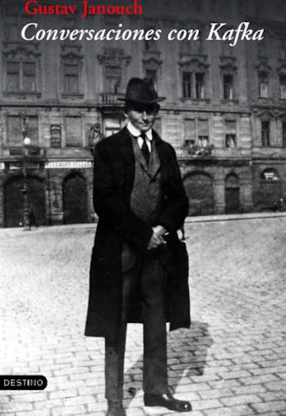 Portada del libro 'Conversaciones con Kafka', de Gustav Janouch
